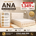 Pat Tapitat ANA Luxury din stofă premium fără saltea