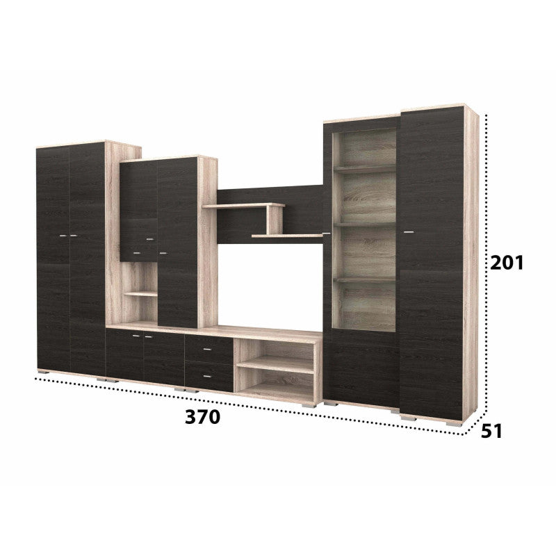 Biblioteca Arsis 370 cm