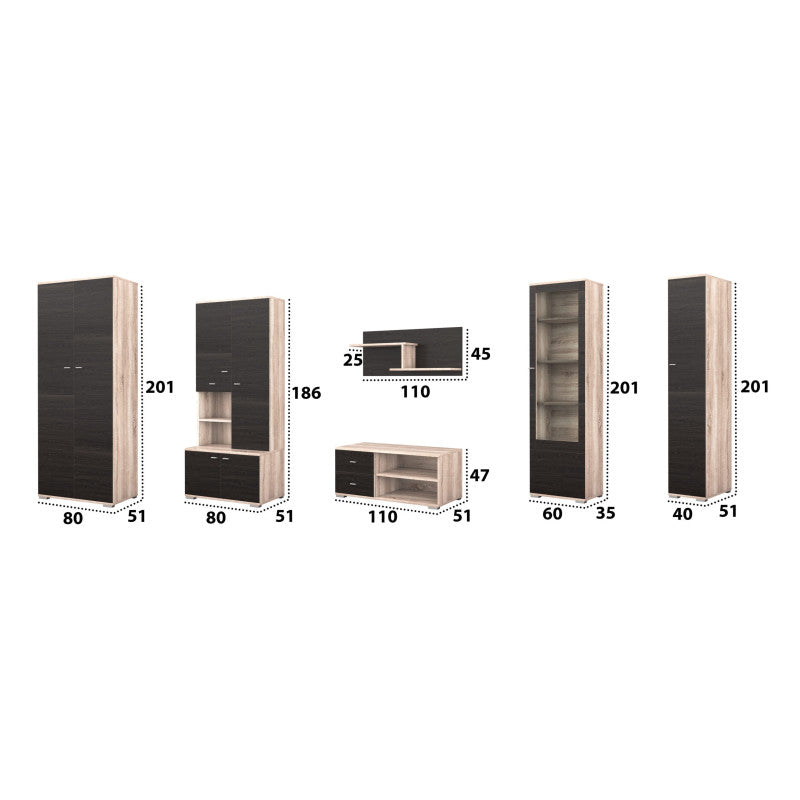Biblioteca Arsis 370 cm