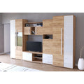 Biblioteca Laura Sonoma/Alb 320 cm