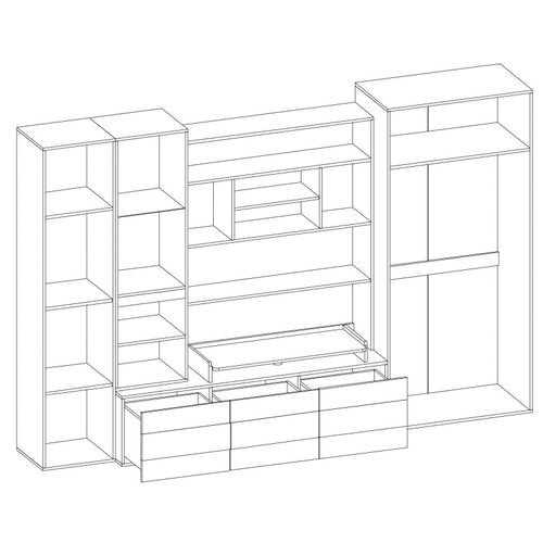 Biblioteca Passionata 300 cm