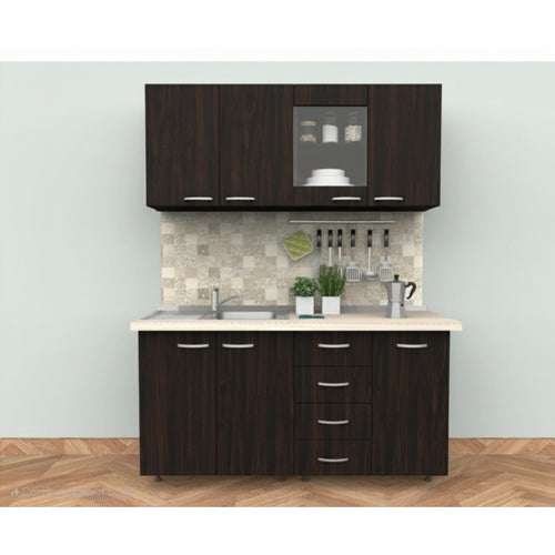 Bucatarie Lorena Wenge Complet 160 cm