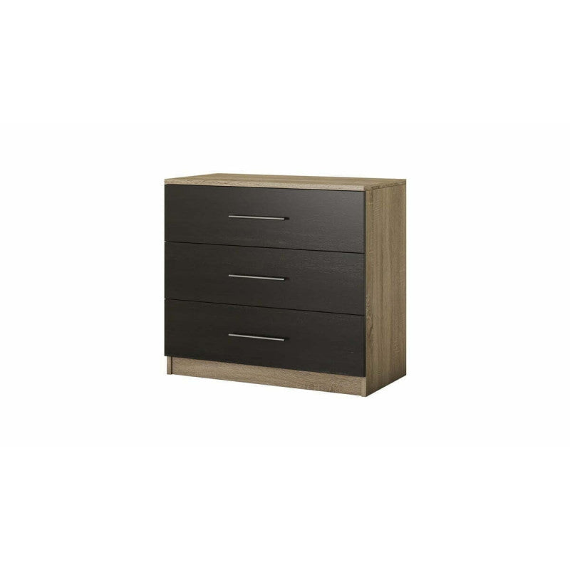 Comoda Alina , Sonoma Wenge, 90x82x45 cm
