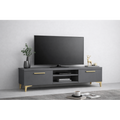 Comoda TV Living Viena 180 cm Gri Cod05