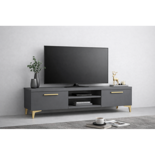 Comoda TV Living Viena 180 cm Gri Cod05
