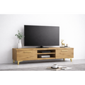 Comoda TV Living Viena 180 cm Oak Craft Gold Cod05