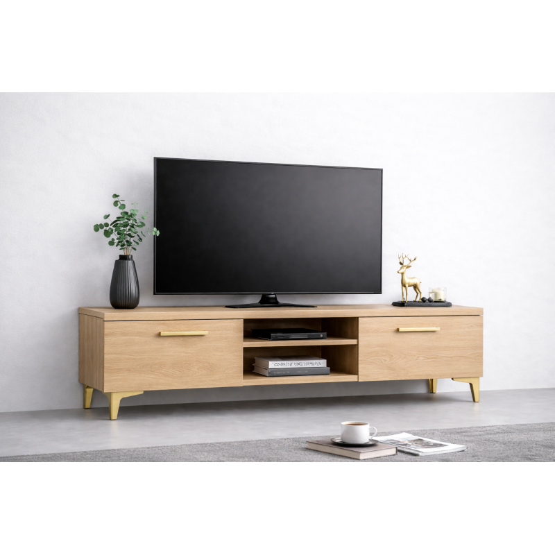 Comoda TV Living Viena 180 cm Sonoma Cod05