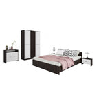 Dormitor Roxana wenge cu, comoda