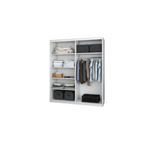 Dressing Beti Alb cu Oglinda-183CM