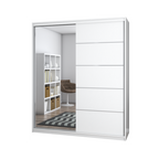 Dressing Beti Alb cu Oglinda-183CM