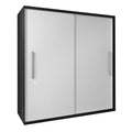 Dressing Delux Magia, fara oglinda 204 cm x 200 cm x 61 cm cu usi Albe