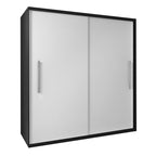 Dressing Delux Magia, fara oglinda 204 cm x 200 cm x 61 cm cu usi Albe