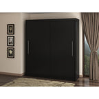 Dressing Delux Wenge Fara Oglinda 200 cm x 200 cm x 61 cm