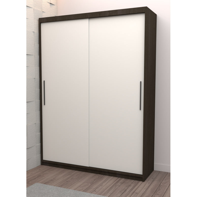 Dressing Deluxe Magia, fara oglinda 150 cm x 200 cm x 61 cm cu usi Albe