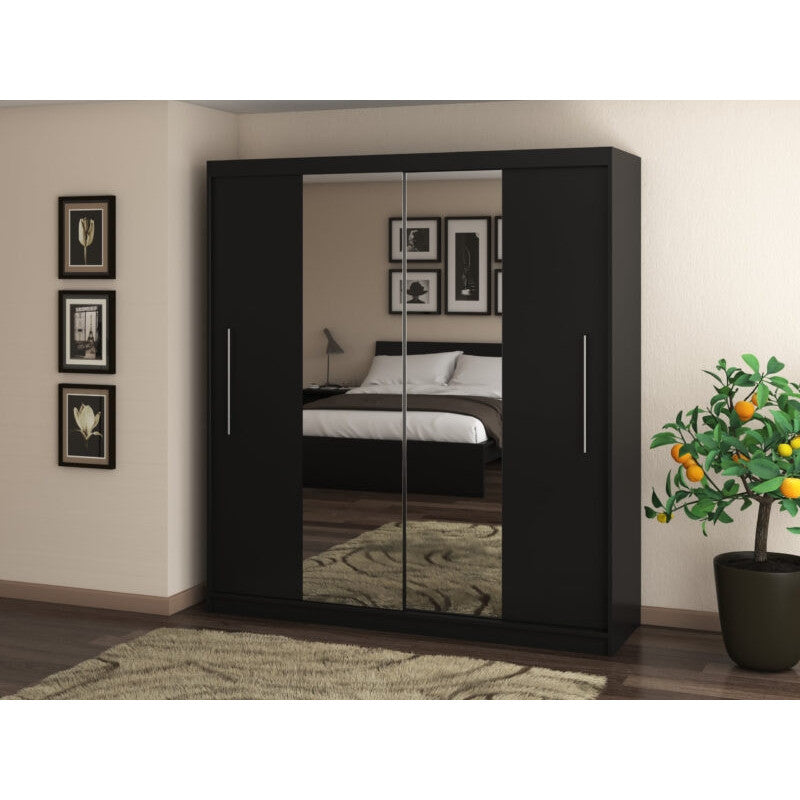 Dressing Deluxe Magia cu oglinda 204 cm x 200 cm x 61 cm