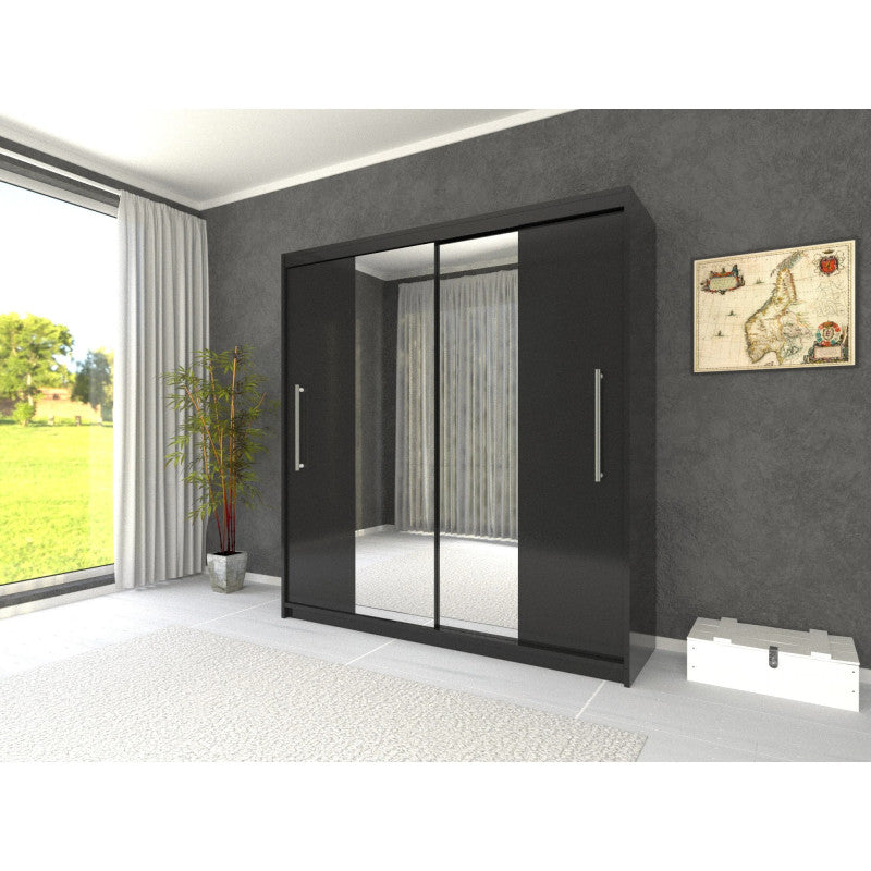 Dressing Deluxe Magia cu oglinda 204 cm x 200 cm x 61 cm