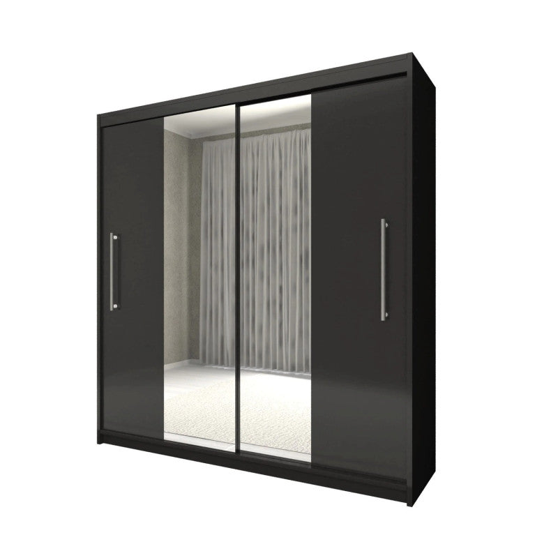 Dressing Deluxe Magia cu oglinda 204 cm x 200 cm x 61 cm
