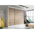Dressing Iaki Alb 250 cm x 200 cm x 61 cm cu usi sonoma