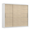 Dressing Iaki Alb 250 cm x 200 cm x 61 cm cu usi sonoma