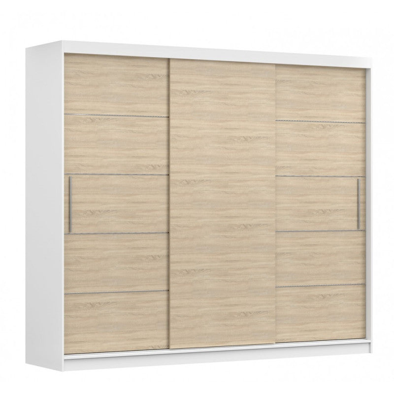 Dressing Iaki Alb 250 cm x 200 cm x 61 cm cu usi sonoma