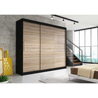 Dressing Iaki Magia 250 cm x 200 cm x 61 cm cu usi sonoma