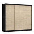 Dressing Iaki Magia 250 cm x 200 cm x 61 cm cu usi sonoma