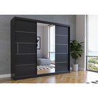 Dressing Iaki Magia cu oglinda 250 cm x 200 cm x 61 cm
