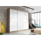 Dressing Iaki Sonoma 250 cm x 200 cm x 61 cm cu usi Albe