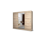 Dressing Iaki sonoma cu oglinda 250 cm x 200 cm x 61 cm