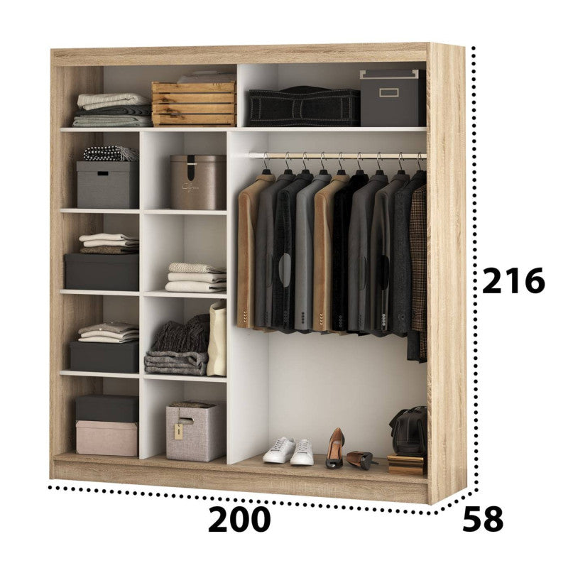 Dressing Mirel D03-200 cm