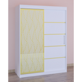 Dressing Stefan Cod140 Alb cu usi glisante Albe 200 cm x 200 cm