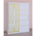 Dressing Stefan Cod170 Alb cu usi glisante Albe 200 cm x 200 cm