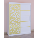 Dressing Stefan Cod175 Alb cu usi glisante Albe 200 cm x 200 cm