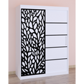 Dressing Stefan Cod176 Alb cu usi glisante Albe 200 cm x 200 cm