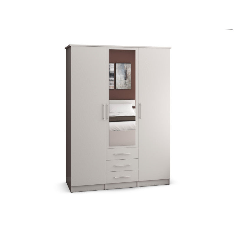 Dressing Szantal 3d alb, 210 x 150 x 64 cm