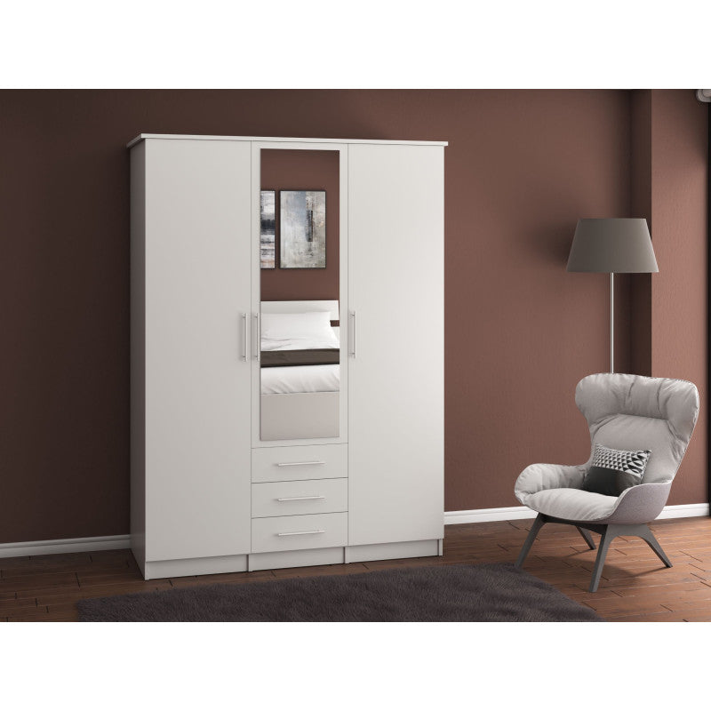 Dressing Szantal 3d alb, 210 x 150 x 64 cm