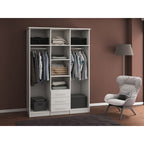 Dressing Szantal 3d alb, 210 x 150 x 64 cm