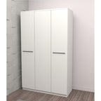 Dulap 3 usi Alb, 123 cm x 192 cm