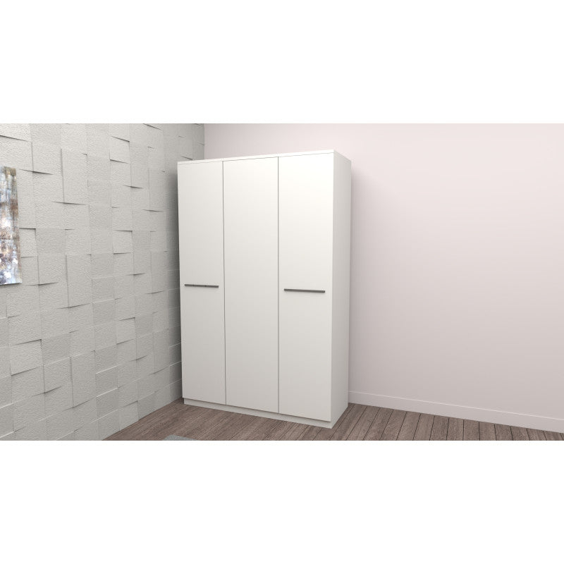 Dulap 3 usi Alb, 123 cm x 192 cm