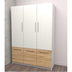 Dulap David Oak Craft Gold 6 usi, 150 cm x 200 cm