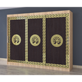 Dulap Dormitor Clara Sonoma 250 x 200 cm cu usi Glisante Wenge