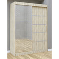 Dulap Dormitor Matei Silver 150 cm Stejar Sonoma cu usi Sonoma