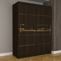 Dulap Dormitor Nova Gold 150 cm x 200 cm fara oglinda Magia cu usi glisante Magia
