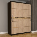 Dulap Dormitor Nova Gold 150 cm x 200 cm fara oglinda Magia cu usi glisante Sonoma