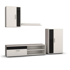 Living Mini Forever Alb/Negru 200 cm