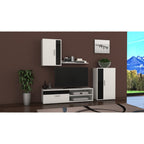 Living Mini Forever Alb/Negru 200 cm