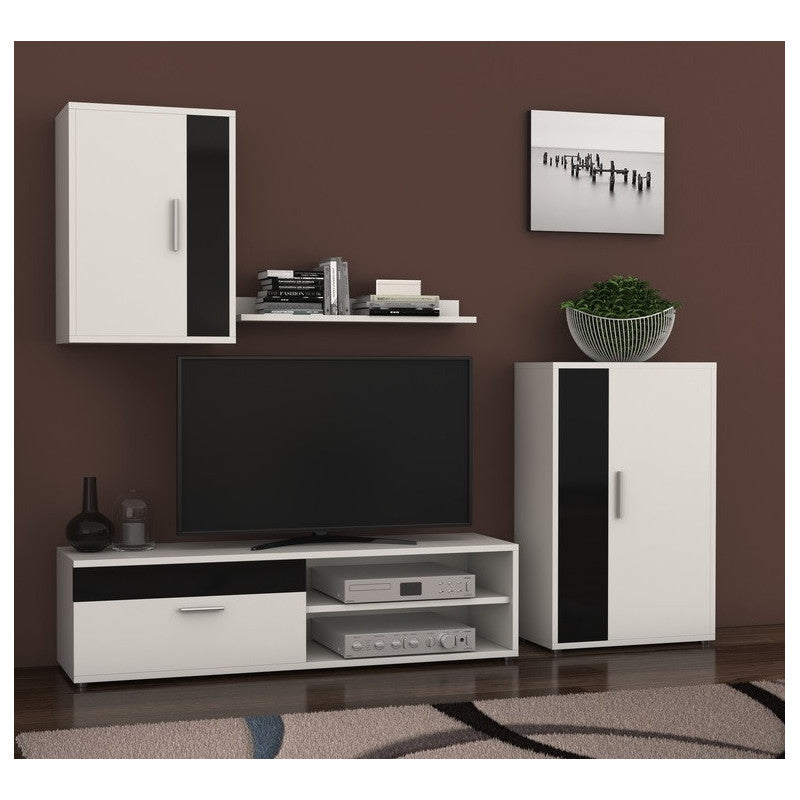 Living Mini Forever Alb/Negru 200 cm