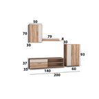 Living Mini Forever Stejar Sonoma 200 cm