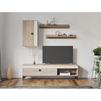 Living Porto Stejar Sonoma/Alb 160 cm