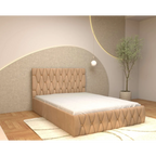 Pat Tapitat ANA Luxury din stofă premium fără saltea
